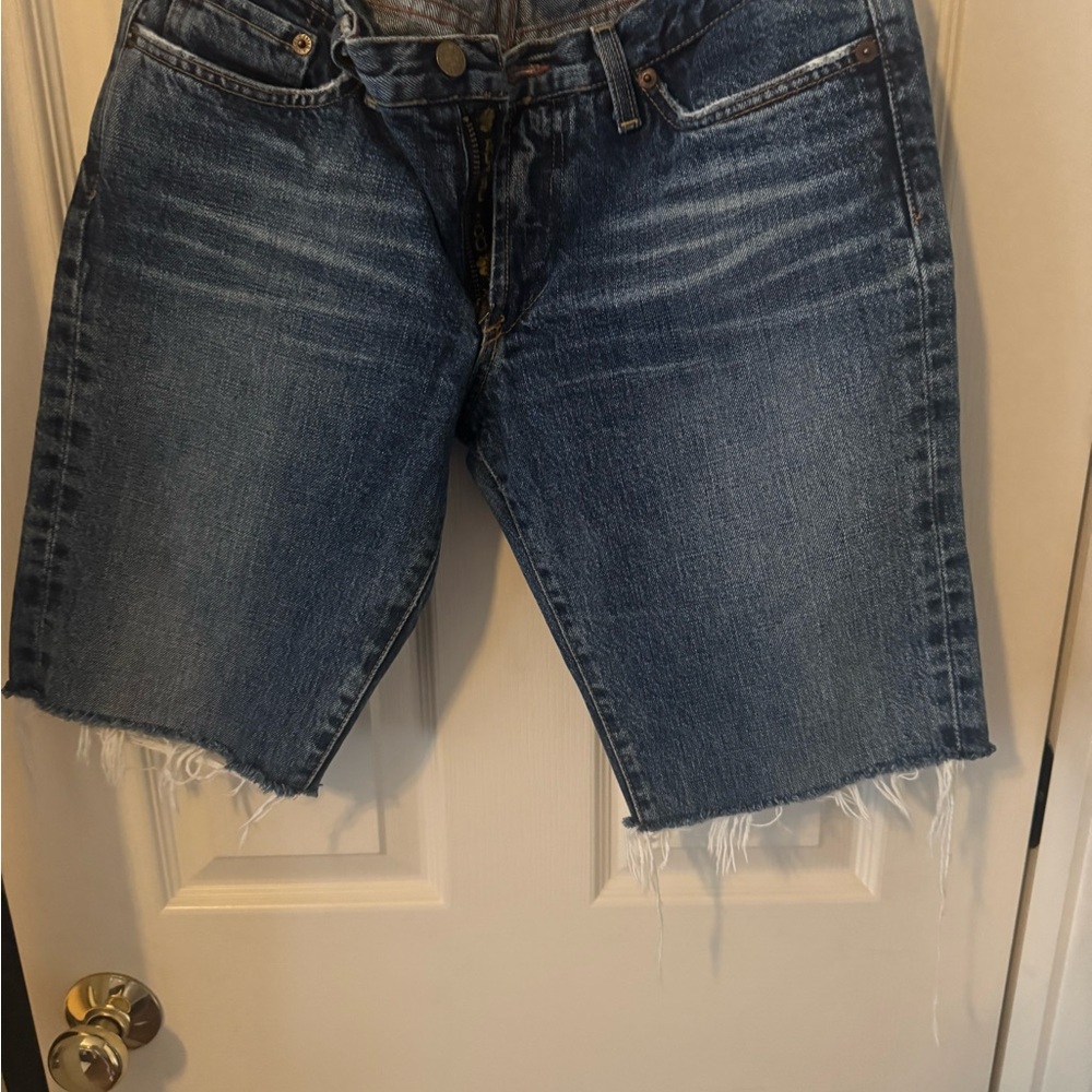 Lucky Brand Women's Denim Cutoff Shorts in Medium Blue